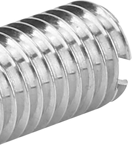 10Pcs Inner M6*1.0 Outer M8*1.25 Length 15mm Sloted Thread Inserts in Saudi Arabia