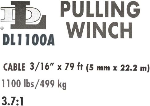 Dutton Lainson Boat Hand Trailer Winch DL1100A | w/Tow Strap 1100 LB in Kuwait