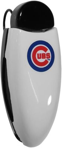 Siskiyou Sports MLB Chicago Cubs Adult Sunglass Visor Clip, White in Saudi Arabia