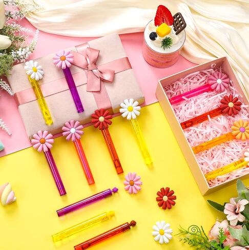30 PCS Daisy Bubble Wands Pastel Flower Party Party Favors Groovy Hippie Bubble Makers for Birthday Wedding Supplies و Rijer و Goodie Facs و Piñata Goodi Bag Stuffs ( in Kuwait