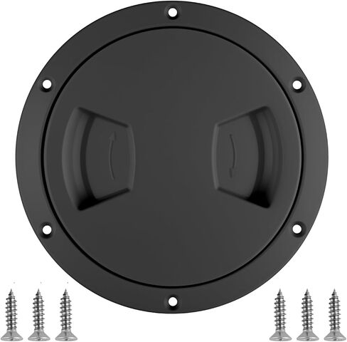 5 inch Boat Deck Hatch, Boat Deck Plate Non-Slip Inspection Hatch Cover for Marine Boat Yacht Round Access Port Lid in Saudi Arabia