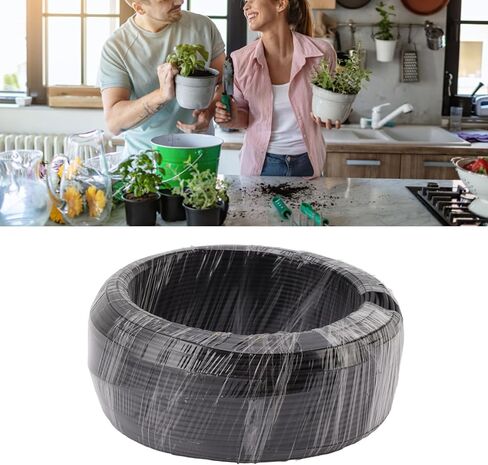 Aluminum Training Wire, 500g Black Bendable Thick Metal Wire with Resistant, Wire and, Tree Wire for Garden, Horticulture, Landscape, Planting (1.0mm) in Saudi Arabia