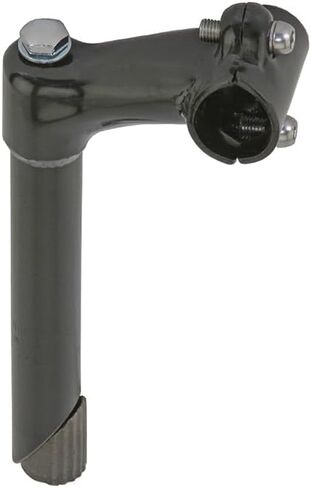 Bicycle Black 2-Screw Steel Classic 6" Long Stem with Bolt, Multiple Sizes in Kuwait