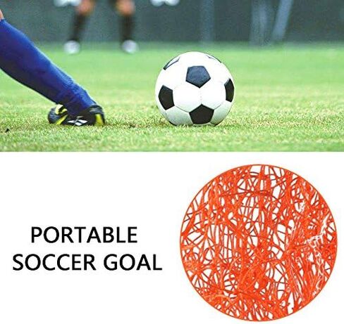Dilwe Soccer Replacement Net, Soccer Goal Nets Thickened Soccer Goal Net for Playground Feild 10 x 7ft / 18 x 7ft / 24 x 8ft(5 People) in Saudi Arabia