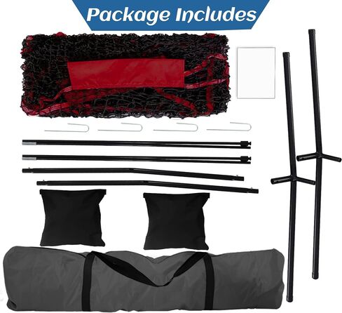 Football Throwing Target Net - Quarterback Training with 3 Pockets Heavy-Duty Fiberglass Poles & Polyester Portable Accuracy Practice for Backyard/Team Drills Youth Players in Kuwait