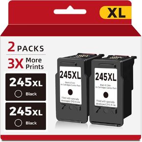 245XL Ink Cartridge Replacement for Canon 245 XL Black Ink PG 245 PG245 in Kuwait