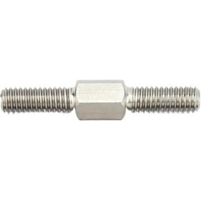Double-Ended Threaded Rod, 2Pcs 304 Stainless Steel Left and Right Thread Dual Head Threaded Bar Double End Thread Rod Stud Bolts M4 M5 M6 M8 M10 M12 M16(M12x40) in Saudi Arabia