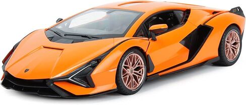 RASTAR 39000 1/24 LAMBORGHINI RC CAR - سيارة التحكم عن بعد لامبورغيني المرخصة رسميًا للعب وعرض - هدية مثالية للأطفال - أصفر in Saudi Arabia