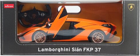 RASTAR 39000 1/24 LAMBORGHINI RC CAR - سيارة التحكم عن بعد لامبورغيني المرخصة رسميًا للعب وعرض - هدية مثالية للأطفال - أصفر in Saudi Arabia