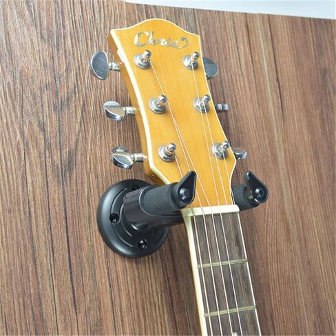 Guitar Hanger Stand Wall Mount Holder Hook for Electric Guitar Acoustic Mandolin Ukulele Black Guitar Bass in Kuwait