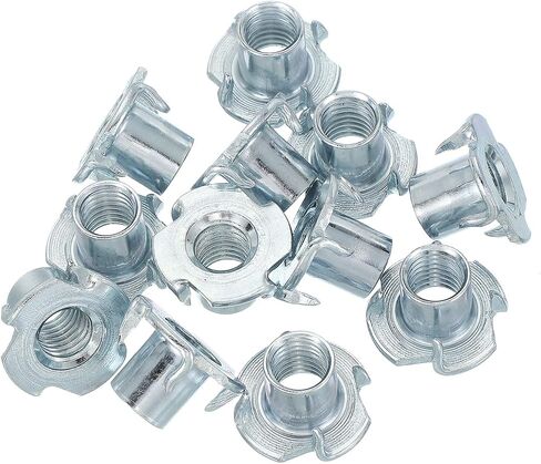 Patikil M10 T-nuts ، 12 PCS من الصلب المطلي بالزنك المصنوع من الفولاذ المكون من 4 جوز مكفوفين يبلغ طوله 20 مم in Kuwait