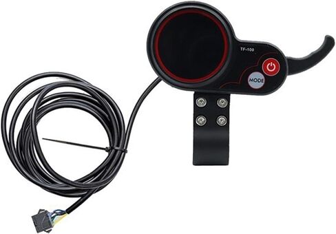 سكوتر كهربائي خنق TF-100 5pin 24V 36V 48V سكوتر كهربائي LCD أداة التحكم في الخانق مفتاح الطاقة الخانق ، قابس مقاوم للماء للوحة التحكم في السكوتر الكهربائية مع سلك التمديد in Kuwait