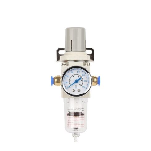 Pneumatic Compressor Air Filter Source Treatment Filters Pressure Regulator Gauge Oil Separator AW2000-02(10MM) in Kuwait