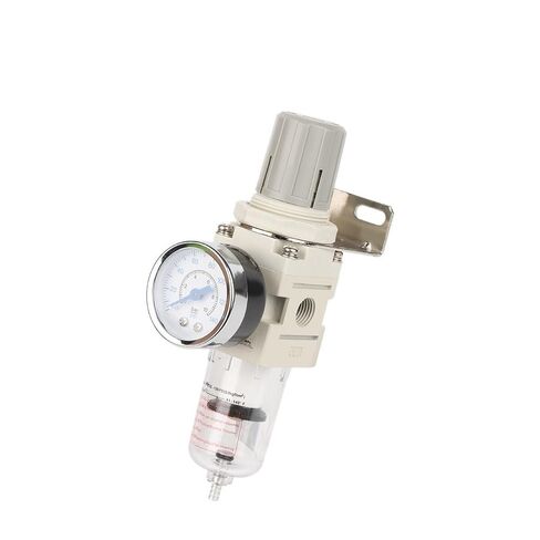 Pneumatic Compressor Air Filter Source Treatment Filters Pressure Regulator Gauge Oil Separator AW2000-02(10MM) in Kuwait
