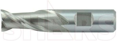 Shars 3/4 "× 3/4" M42 Cobalt 2 Flute Single End Cent Cut Mill ، 1-5/16 "طول الفلوت 404-9317! in Saudi Arabia