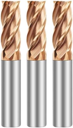 micrograin micrograin carbide end mill 4 flute 6.0mm 3 pcs ≈0.23622 inc】 hrc55 ° للطحن الفولاذ الصلب الفولاذ والمعادن والمزيد in Kuwait