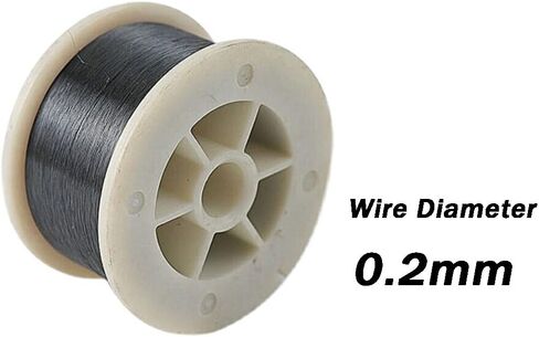 Tungsten Wire Metal Coil,Tungsten Fine, Diameter 0.01-0.3Mm Tungsten Fine Wire Filament Wolfram Tungsten Roll Metal Coil High Purity(0.01Mm*2M) in Saudi Arabia