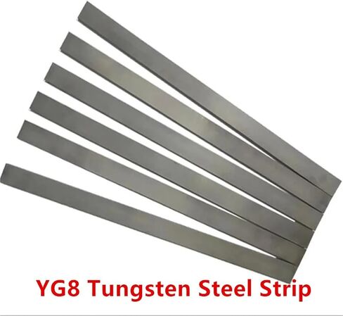 yg8 Tungsten Steel Strip 330mm 100mm طول yg8 Tungsten Carbide Steel Bar alloy carbide abloy ably blanks stripe (3x12x330mm 1pcs) in Saudi Arabia