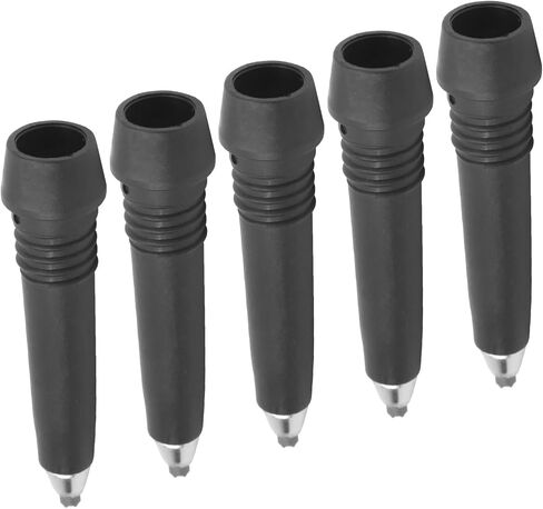 Manganalpenstocks 18 × 12 × 3 5 قطع ALPENSTOCKS الملحقات التنغستن المنجنيز الصلب تطرح بديل غطاء القدم الأسود in Saudi Arabia