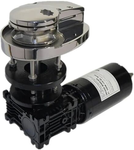CAARLA Electric Anchor Winch Stainless Steel High Polished Electric Anchor Cable Windlass 12V 24V Yacht Windlass(1600W) in Kuwait