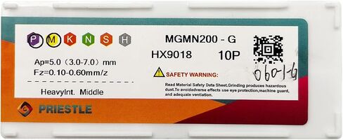 10pcs mgmn150-g (1.5mm) إدراج كربيد حزبية ، مقطوعات إدراج CNC كربيد CNC ل MGEHR MGIVR ، أداة قطع الخرب المخرطة القابلة للفهرسة مع طلاء صفراء CVD in Saudi Arabia