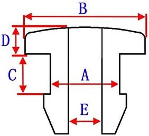 سيليكون ثقب ثقب قابس سيليكون ثقب قابس مطاط رمية محمية حماية/رمادي/رمادي 12 مم (رمادي ، 17 ملم (E 13.0 مم)) in Kuwait