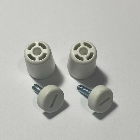 Screw Set Part # 153311 152741 (2 Each) for SKADIS Pegboard White Replacement for IKEA Furniture in Saudi Arabia