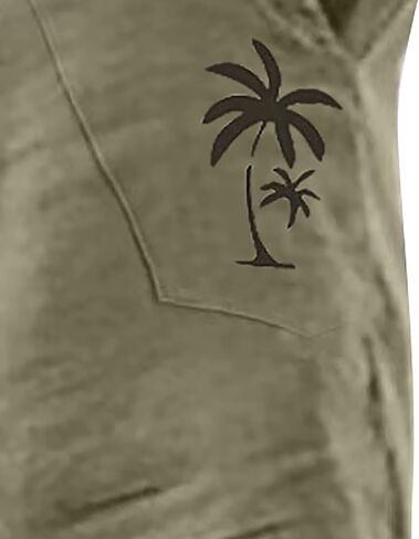 Summer Linen Shorts for Men Casual Drawstring Workout Cotton Gym Shorts Loose Fit Outdoor Beach Yoga Bermuda Short in Saudi Arabia