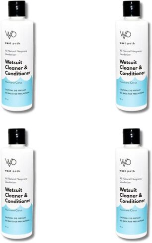 Wetsuit Cleaner/Neoprene Cleaner | All Natural Wetsuit Shampoo & Conditioner Wash – Citrus Deodorizer – Eco/Reef Safe/Biodegradable/Made in USA (1) in Kuwait