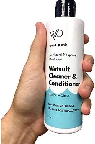 Wetsuit Cleaner/Neoprene Cleaner | All Natural Wetsuit Shampoo & Conditioner Wash – Citrus Deodorizer – Eco/Reef Safe/Biodegradable/Made in USA (1) in Kuwait