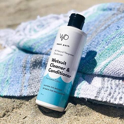 Wetsuit Cleaner/Neoprene Cleaner | All Natural Wetsuit Shampoo & Conditioner Wash – Citrus Deodorizer – Eco/Reef Safe/Biodegradable/Made in USA (1) in Kuwait