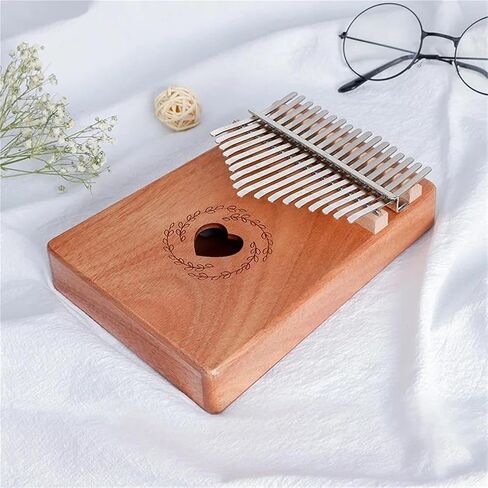 Kalimba For Beginners Professional Kalimba 17 Keys Thumb Piano Mahogany Kalimba 17 Key Finger Piano Portable Keyboard Instrument(Kalimba) in Kuwait