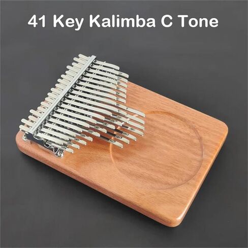 Kalimba For Beginners 41 Keys Kalimba Finger Piano Full Veneer Solid Wood Okoume Wood Kalimba 41 Key Thumb Piano Keyboard Instrument in Saudi Arabia