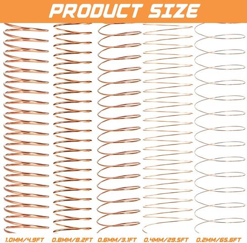 Mixweer 15 Pcs 5 Size Copper Wire 18 20 22 26 32 Gauge Tarnish Resistant Jewelry Wire for Jewelry Making 121 Yard Metal Beading Crafting (Silver) in Saudi Arabia