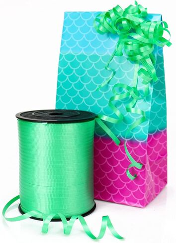 GIFTEXPRESS 500 Yards Solid Rainbow Curling Ribbon/Balloon Ribbon/Balloon Strings/Gift Wrapping Ribbons/Holiday Gift Supplies in Saudi Arabia