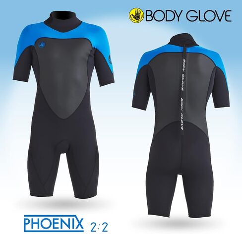 قفازات الجسم فينيكس 2mm back-zip s/s springsuit بذلة in Saudi Arabia