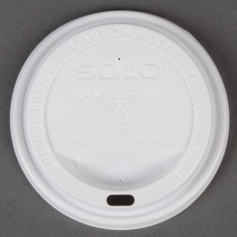 Solo 896404 Solo Traveler Lids White 100/Pack (TLP316-0007) in Saudi Arabia