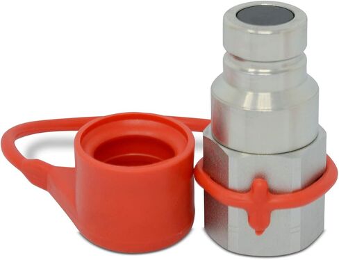 3/4 ″ الوجه المسطح عالي التدفق الهيدروليكي سريع التوصيل مقرن ذكر ، 3/4 ″ NPT in Saudi Arabia