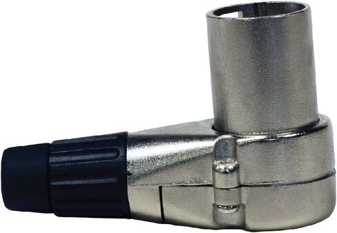 Seismic Audio - SAPT326-4Pack - 4 Pack of Adjustable Right Angle 3 Pin XLR Male Connectors - Pro Audio DJ Band XLR 7 Position Plugs in Saudi Arabia