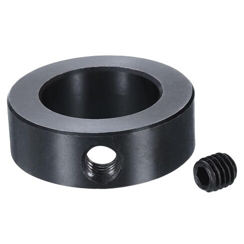 UXCELL 2PCS قم بتعيين أطواق المسمار 1-1/4 "يطوق عمود الصلب الكربوني ، 2" OD ، 11/16 " in Saudi Arabia