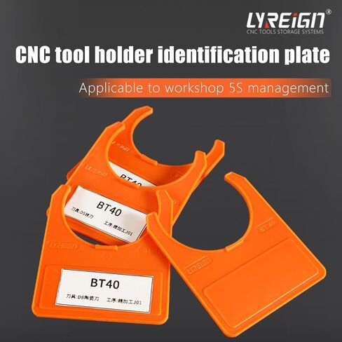 حامل أداة CNC BT40 بطاقة علامات BT40 أداة قطع أداة Chuck Tool Label مناسبة لمخرطة مركز الآلات ، خزانة الأدوات ، BT40 تثبيت التثبيت in Saudi Arabia