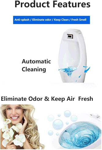 Tigerboss Urinal Screen Deodorizer (30 Pack) - Scent Lasts for Up to 30 Days - Anti-Splash & Ideal for Any Public Business Facilities Bathrooms (Orange) in Saudi Arabia