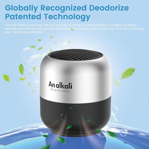 مزيل العرق الثلاجة-2 حزمة تزيل الرائحة ، يستمر 10 سنوات ، مجموعة من الرائحة الطازجة الخالية من المواد الكيميائية ، أكثر فعالية من صودا الخبز ، لأجهزة المطبخ ، الخزانة ، السيارة ، مناطق الحيوانات الأليفة الأسود الأسود in Kuwait