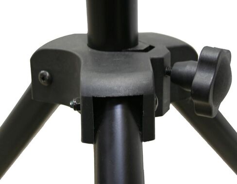 American Sound Connection Pro Audio Mobile DJ Light Stand Multi Arm Lighting T Bar Tripod Trans يصل إلى 12 قدمًا in Saudi Arabia
