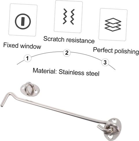 Artibetter 2PCS HOYRPOOT LOCK HAIBS ANACK HAITS DANENT in Saudi Arabia