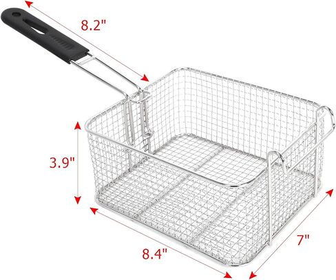 EH102V 24.9QT الفولاذ المقاوم للصدأ الصلب المزدوج الدبابة Deep Fryer 3400W مع مؤقت وحنفية - الخدمة الثقيلة للمطاعم ، والاستخدام المنزلي (سلة 2X8L ، ونظام تصريف الزيت) in Saudi Arabia