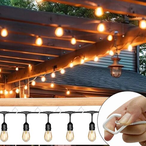 15 Pcs Black Eye Hooks Screw Heavy Duty,Ceiling Hooks for Hanging Plants,String Lights,Cup,Wind Chime,Bird Feeders. Plant Hanger Indoor&Outdoor in Saudi Arabia