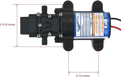 OEM | Everflo 1.0 GPM ، 12V ، MAX 40 PSI PUMP PUMP EF1000 ، EF1000-BOX ، EF1000BOX in Saudi Arabia