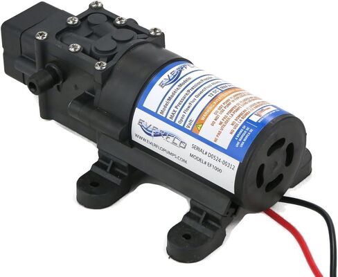 OEM | Everflo 1.0 GPM ، 12V ، MAX 40 PSI PUMP PUMP EF1000 ، EF1000-BOX ، EF1000BOX in Saudi Arabia