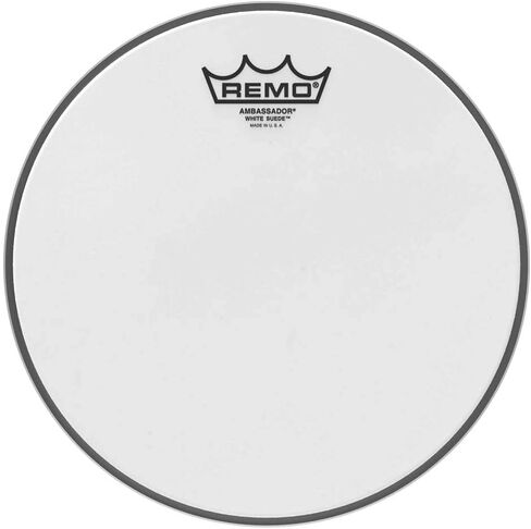 Remo BA0813-WS White Suede Ambassador Drum Head-13 بوصة in Saudi Arabia